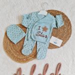 Love Star Yeşil Bebek Takımı - Görsel 2