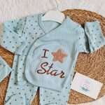 Love Star Yeşil Bebek Takımı - Görsel 3