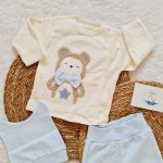 Sleep Bear Blue Bebek Takımı - Görsel 2