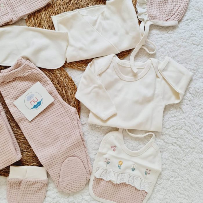 Flower 10 Parça Hastane Çıkış Seti - Görsel 4