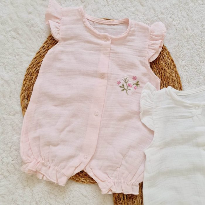 Roses Muslin Tulum Seti - Görsel 2