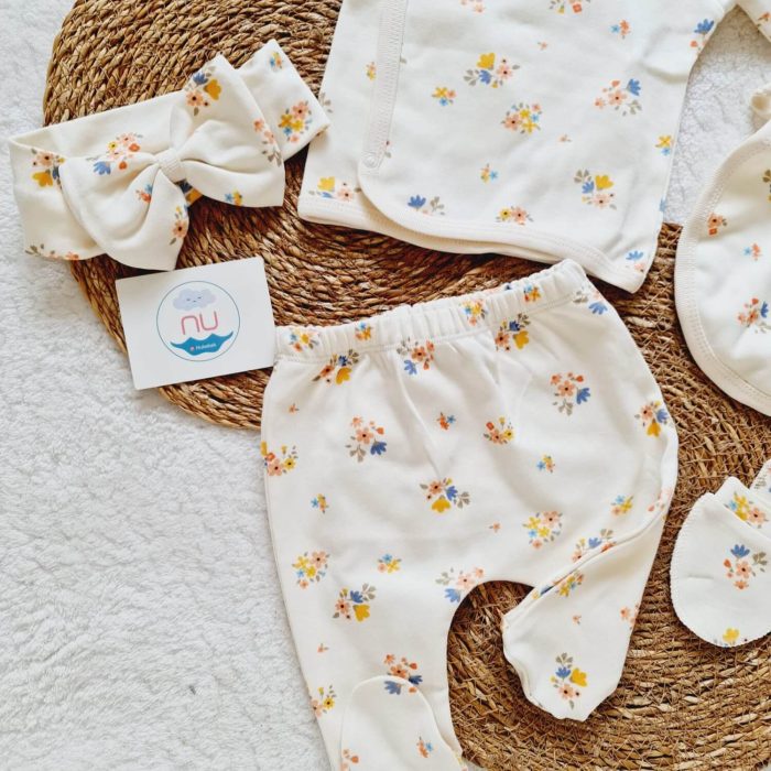 Flower Hastane Çıkış Seti - Görsel 3