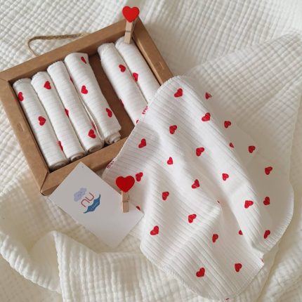 Heart 7 li Ağız Mendili