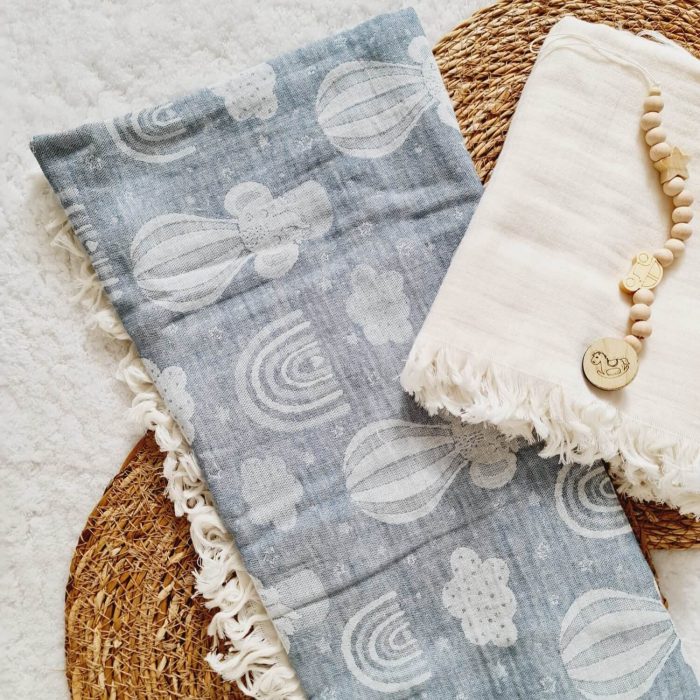 Kapadokya Muslin Battaniye Seti - Görsel 3
