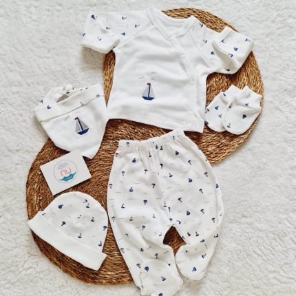 Captain 5 li Yenidoğan Bebek Seti