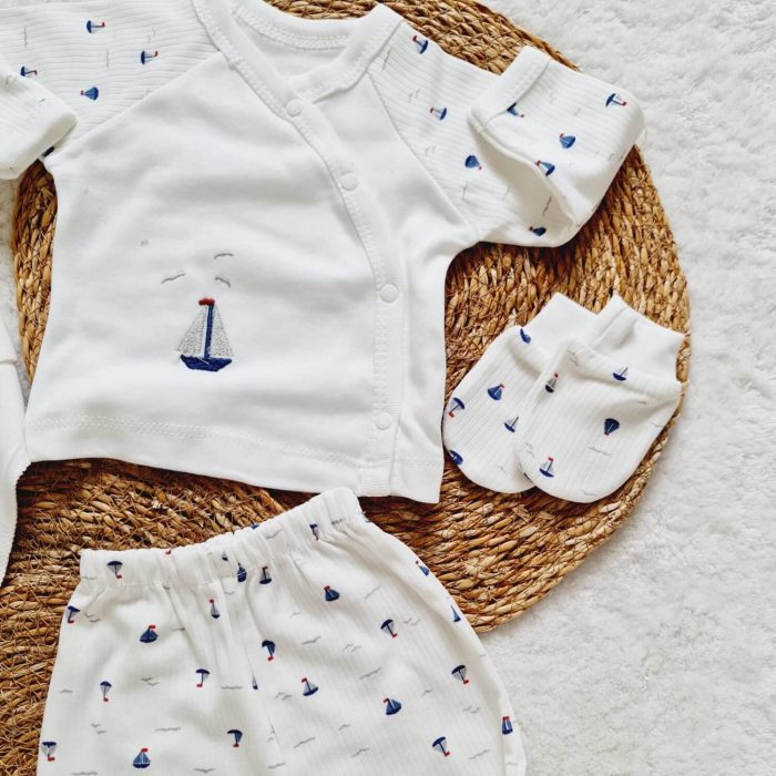 Captain 5 li Yenidoğan Bebek Seti - Görsel 4