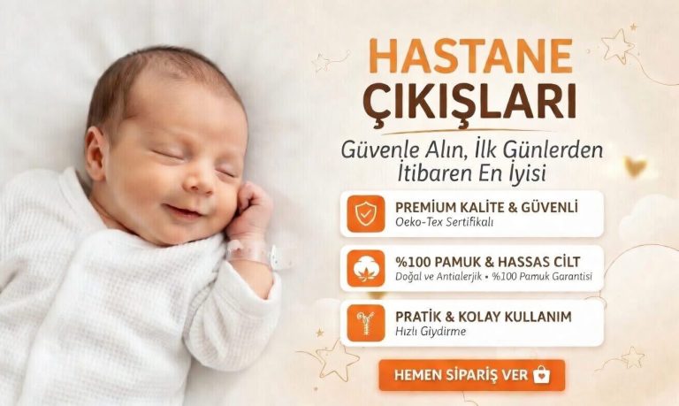 Nubebek Hastane Çıkış Setleri- %100 Pamuklu Kız ve Erkek Hastane Çıkış Setleri
