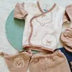 Bears Müslin Hastane Çıkış Seti - Görsel 3