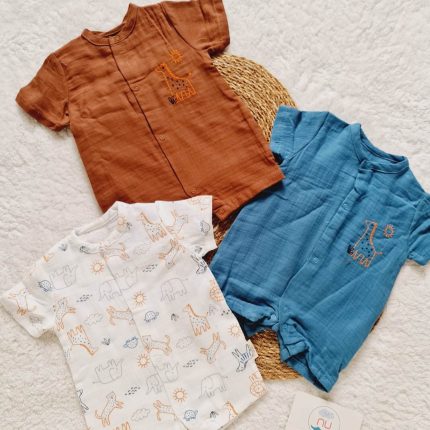 Happy Jungle Müslin Tulum Seti