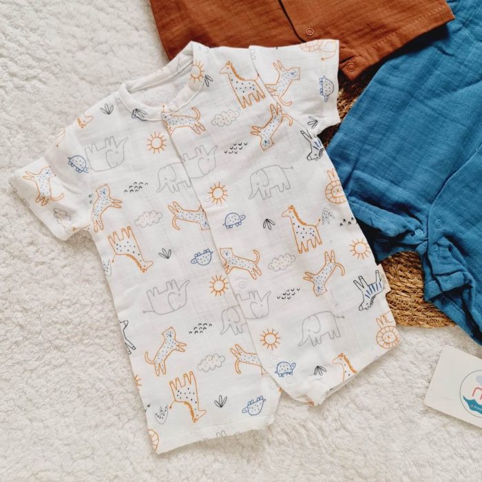 Happy Jungle Müslin Tulum Seti - Görsel 4