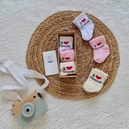 6 lı Bebek Çorabı Kız