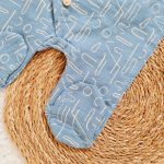 Lines Blue Bebek Tulumu - Görsel 4