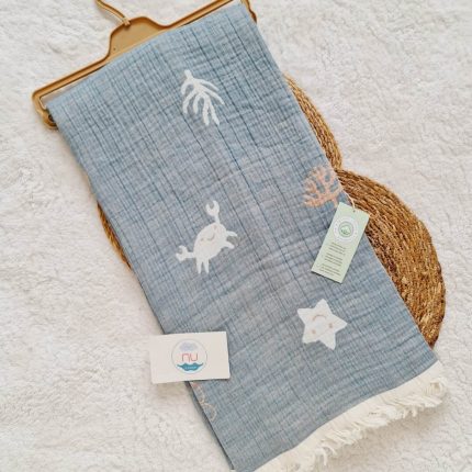 Sea Friends Müslin Battaniye