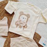 Sleep Bear Latte Bebek Takımı - Görsel 2