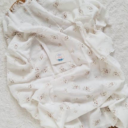 Cotton Blossom 2 Katlı Muslin Battaniye
