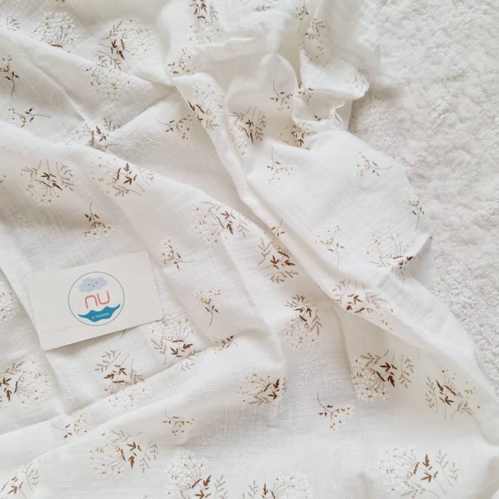 Cotton Blossom 2 Katlı Muslin Battaniye - Görsel 4