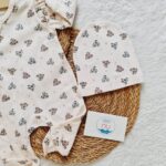 Leoparlı Kalp Bebek Tulumu - Görsel 3
