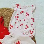 Çilek 3 lü Kız Yazlık Tulum Seti - Görsel 4