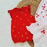 Çilek 3 lü Kız Yazlık Tulum Seti - Görsel 2