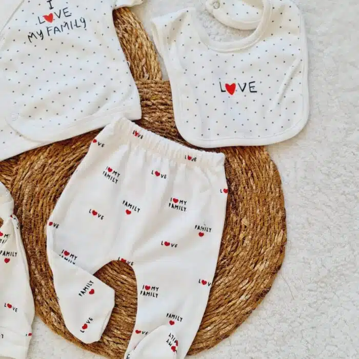 Love Kız Bebek Hastane Çıkış Seti - Görsel 3