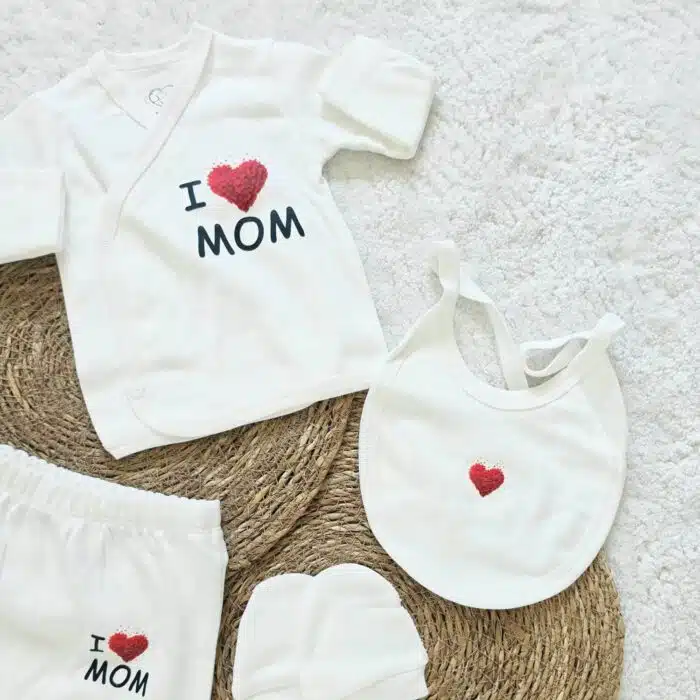 I Love Mom Hastane Çıkış Seti - Görsel 2