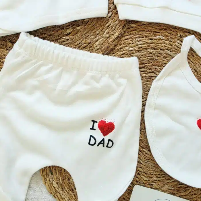 I Love Dad Hastane Çıkış Seti - Görsel 3