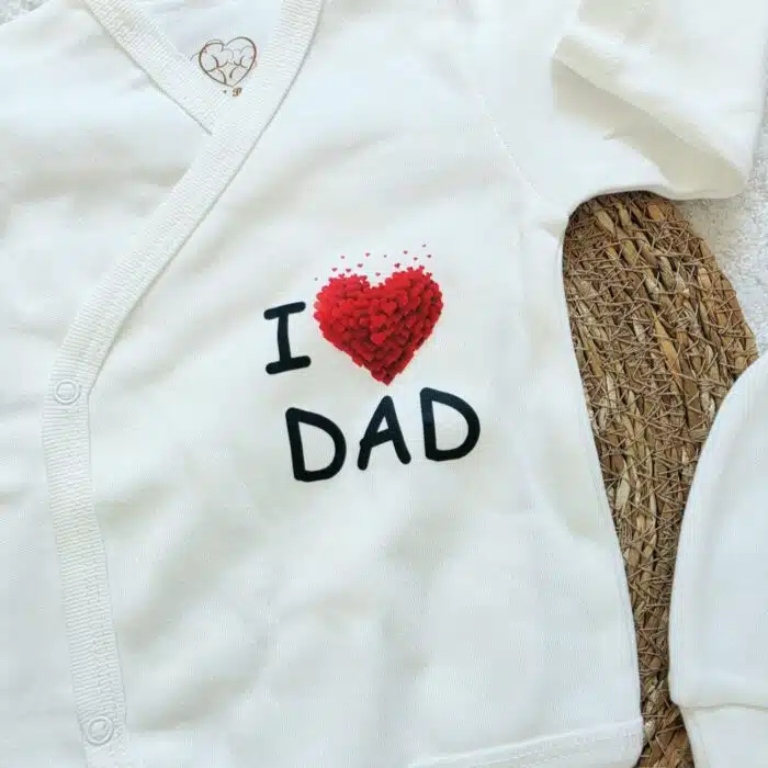 I Love Dad Hastane Çıkış Seti - Görsel 2