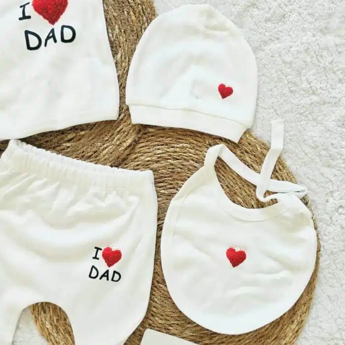 I Love Dad Hastane Çıkış Seti - Görsel 4